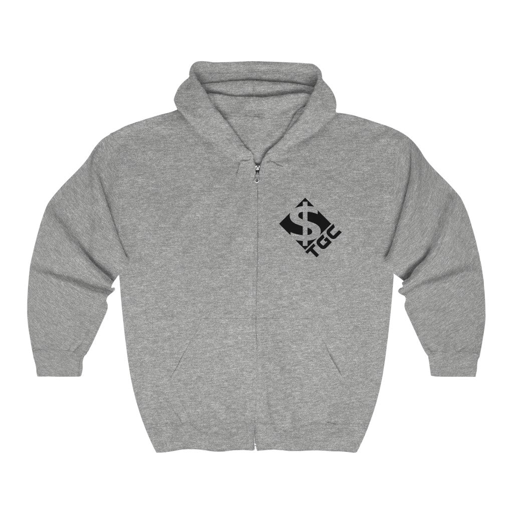 Sit Down Be Humble - Full Zip Hooded Sweatshirt