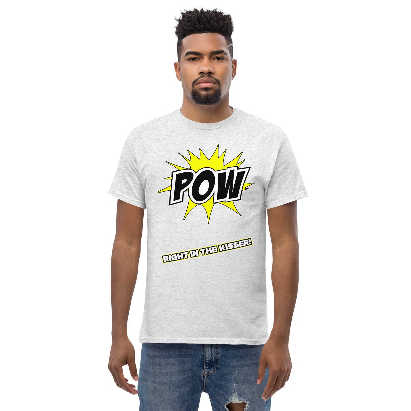 POW Right In The Kisser - Men's Tee 1