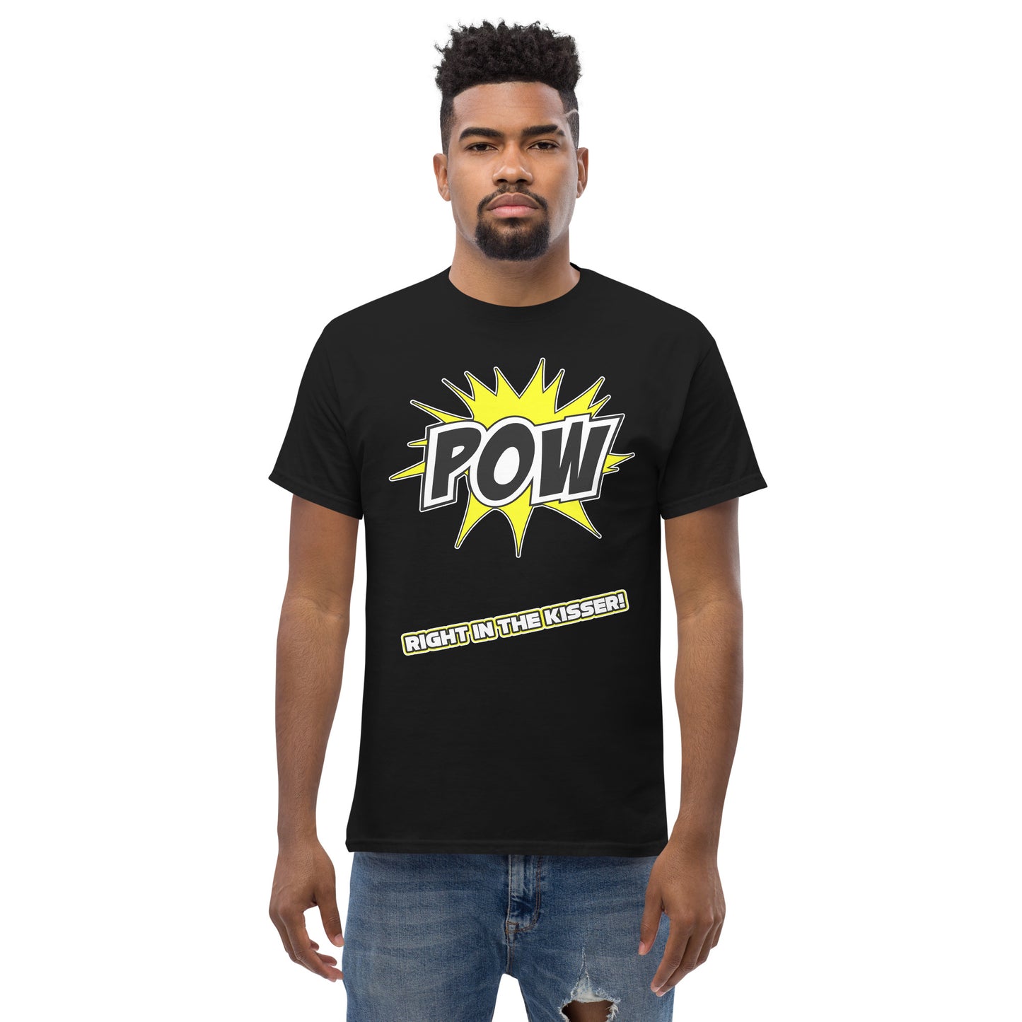 POW Right In The Kisser - Men's Tee 1