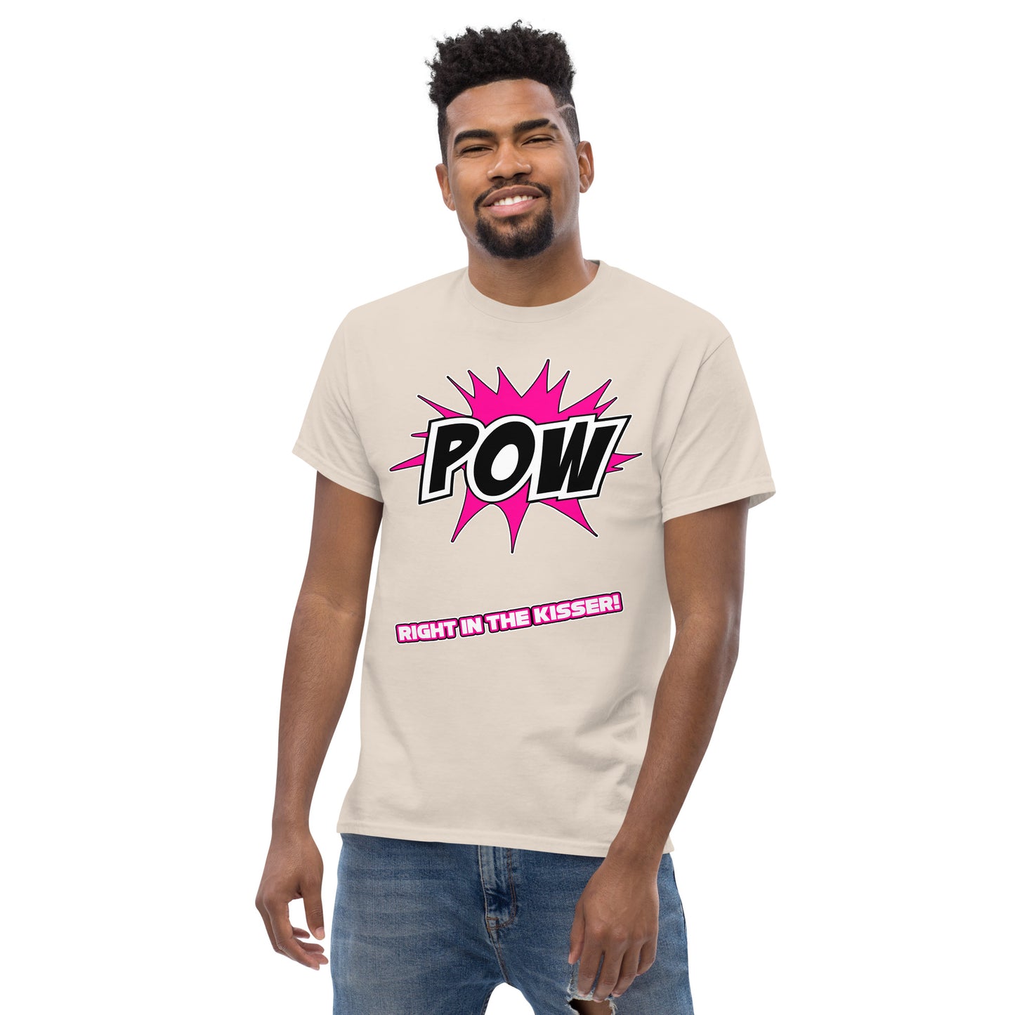POW Right In The Kisser - Men's Tee 2
