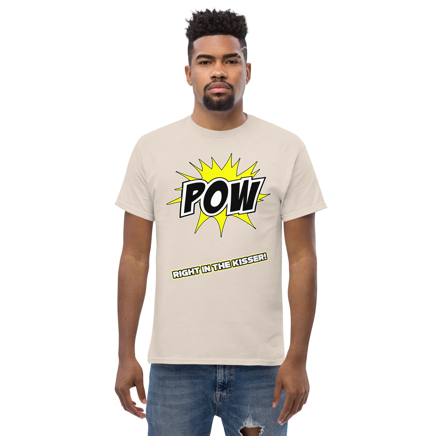 POW Right In The Kisser - Men's Tee 1
