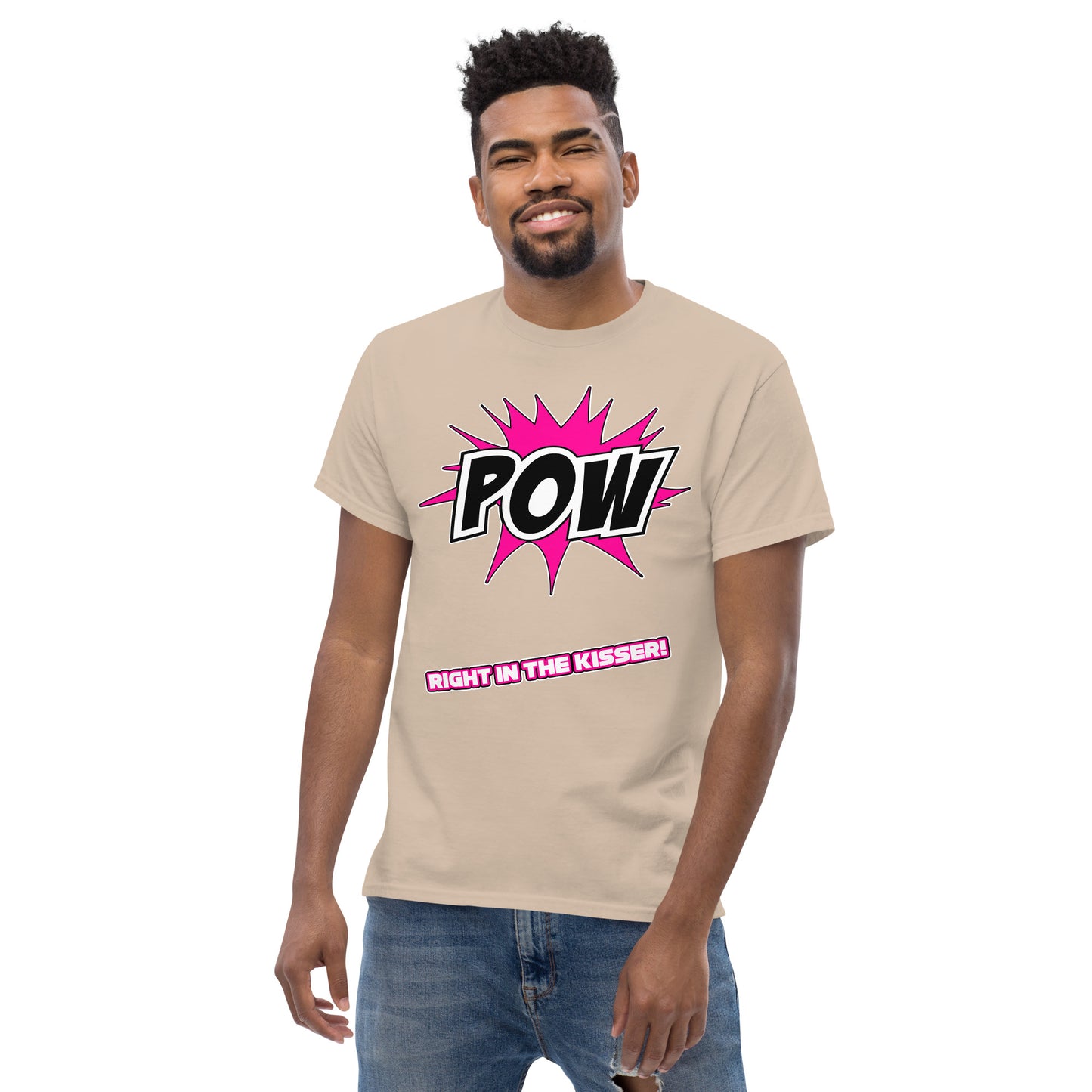 POW Right In The Kisser - Men's Tee 2