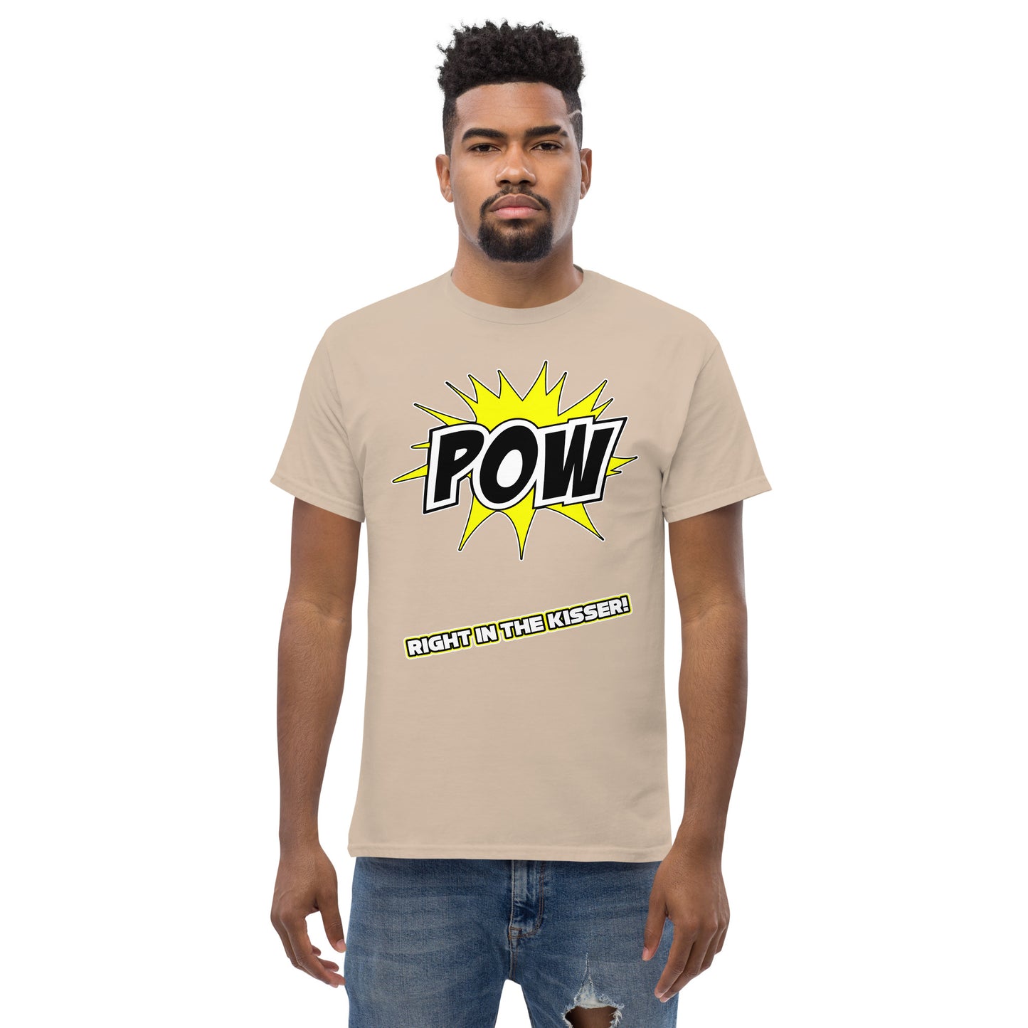 POW Right In The Kisser - Men's Tee 1