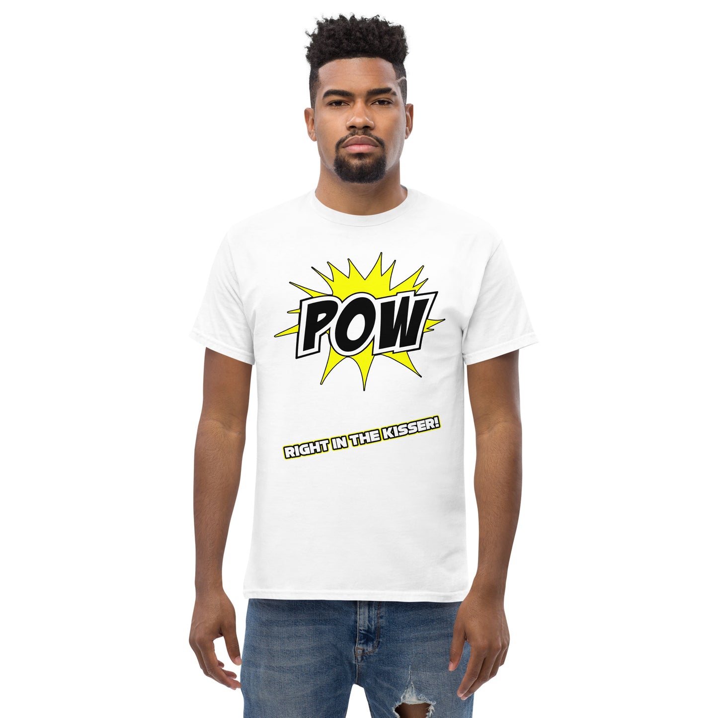POW Right In The Kisser - Men's Tee 1