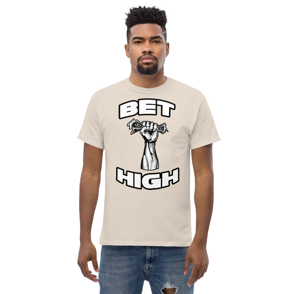 BET HIGH 2 - Men's Tee