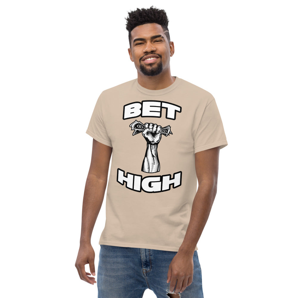 BET HIGH 2 - Men's Tee