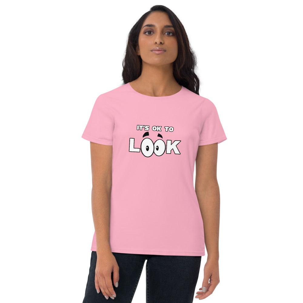 It's OK To Look - Ladies Tee 2