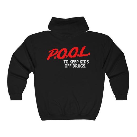 P.O.O.L. - Full Zip Hooded Sweatshirt