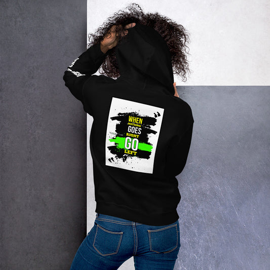 Go Left! - Women's Hoodie 1