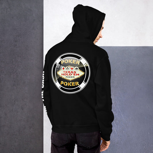 Poker Hold 'Em Chip - Unisex Hoodie