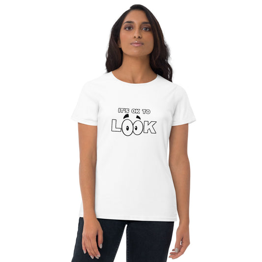 It's OK To Look - Ladies Tee 2